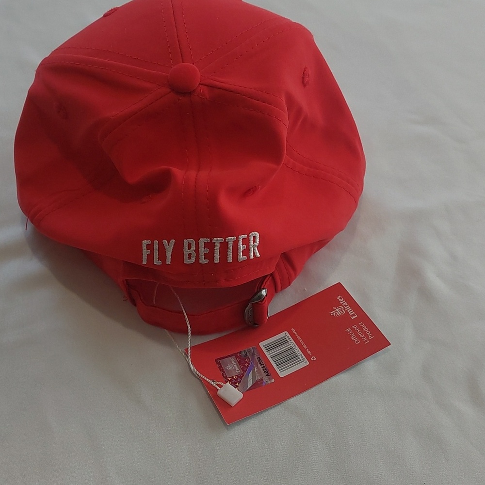 Red Emirates Baseball Cap - Picture 4 of 5